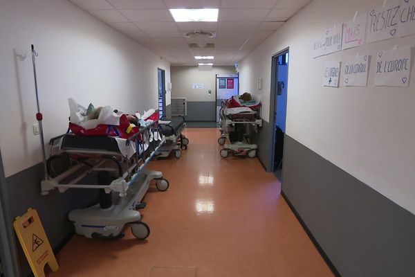 Dans la Somme, comme dans cette clinique d'Amiens, les médecins sont inquiets de voir les services désertés par les patients.