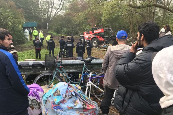 Le camp a été démantelé ce vendredi matin. 