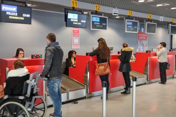 Journée de formation à l'aéroport de Grenoble. 