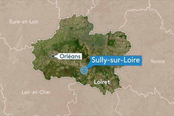 Sully sur Loire dans le Loiret