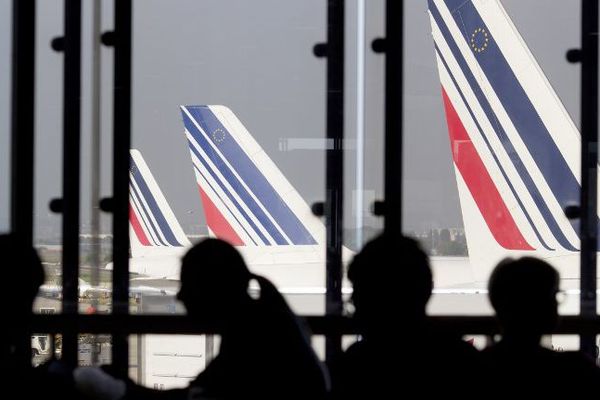 Des avions de la compagnie Air France.