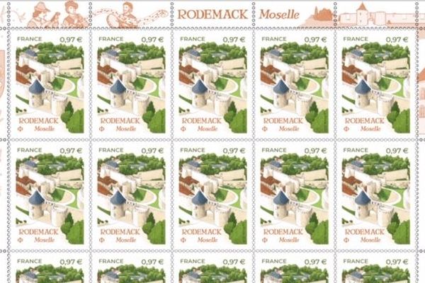 Timbre Rodemack Moselle