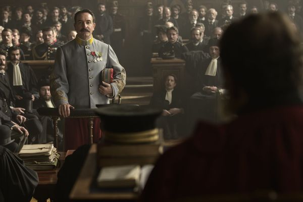 Jean Dujardin interprète Marie-Georges Picquart dans le film "J'accuse" de Roman Polanski