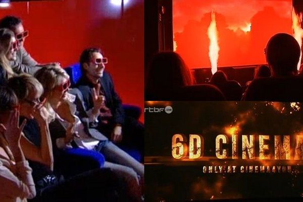 Le "6D cinéma" près d'Anvers. 