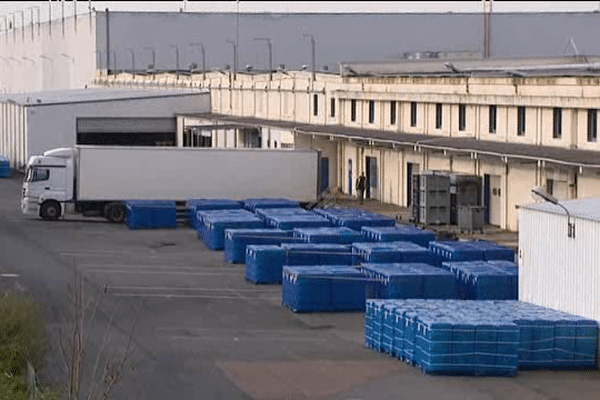 La plateforme logistique du groupe Carrefour Logidis à Carpiquet. Ce dernier, souhaitant s'agrandir, comptait s'implanter dans la plaine sud de Caen