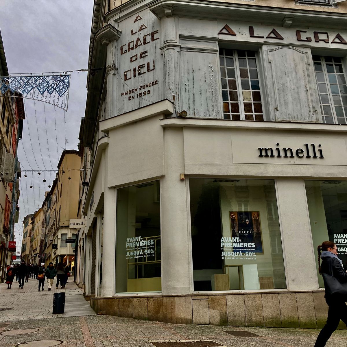 Minelli rue store du havre