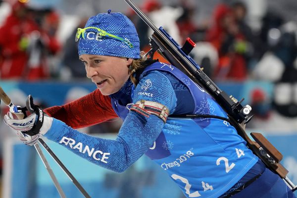 La Jurassienne Anaïs Bescond a décroché la médaille de bronze lors de l'épreuve du biathlon 4x6 km en relais. 