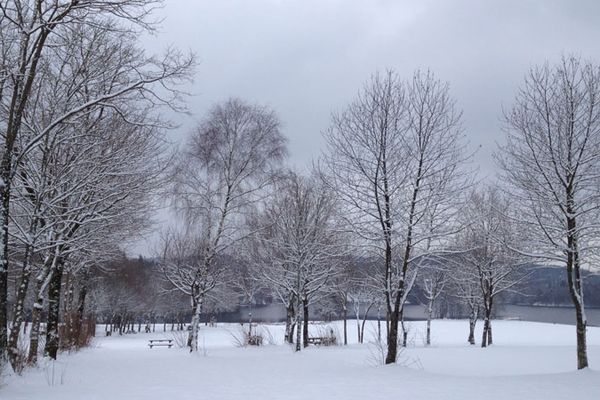 Saint-Pardoux sous la neige