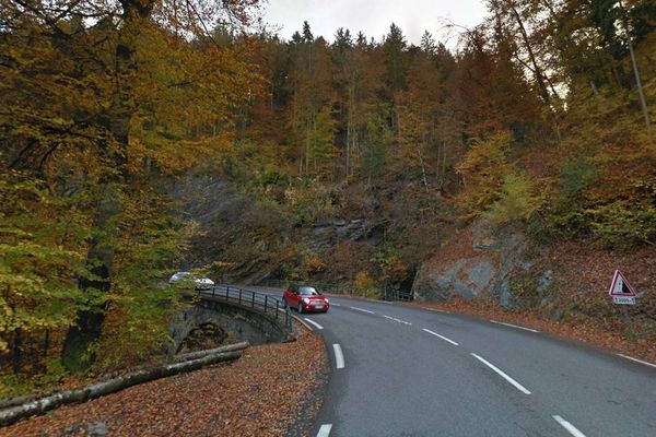 Le nant d'Avrillon à Domançy en Haute-Savoie