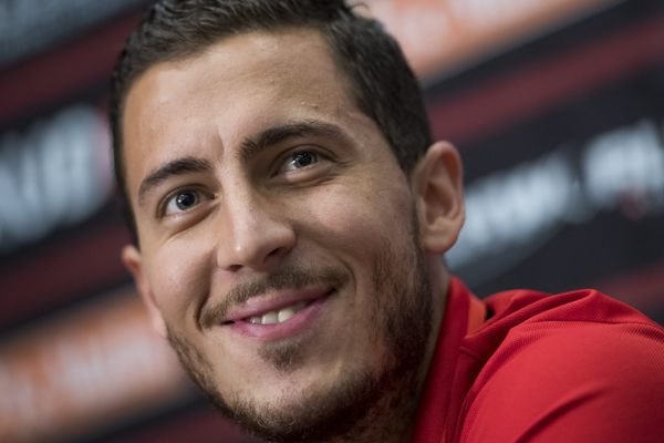 Eden Hazard, veut gagner l'Euro en France avec la Belgique.