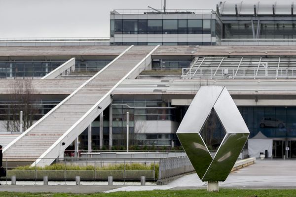 Le Technocentre Renault, à Guyancourt, dans les Yvelines.