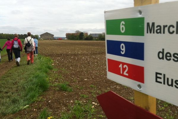 La Marche des Elus des communes des cantons Ouest de Reims: une tradition du jeudi de l'ascension