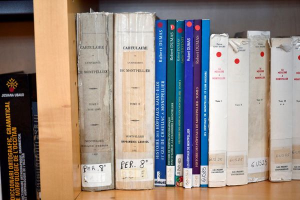 La Faculté de Médecine de Montpellier contient 16 000 ouvrages, dont certains datent du 13ème siècle.