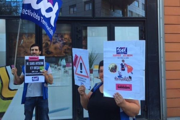 Les syndicats se sont mobilisés à une semaine de la rentrée