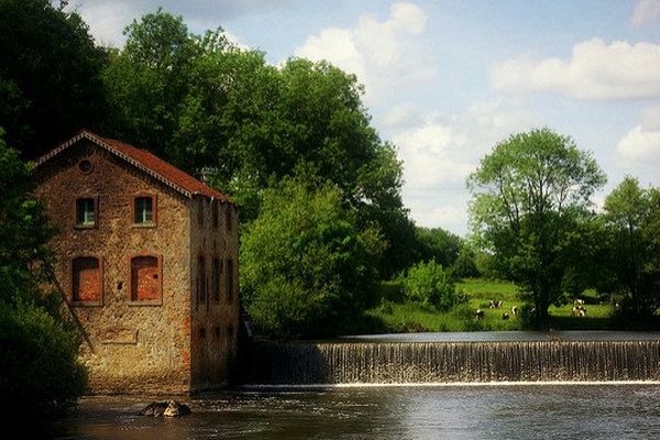 Sur les bords de la Mayenne