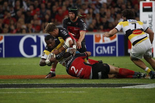 Championnat de France / Demi Finale Top 14 Match RCT ( RC Toulon) vs Stade Rochelais ( La Rochelle) au stade vélodrome