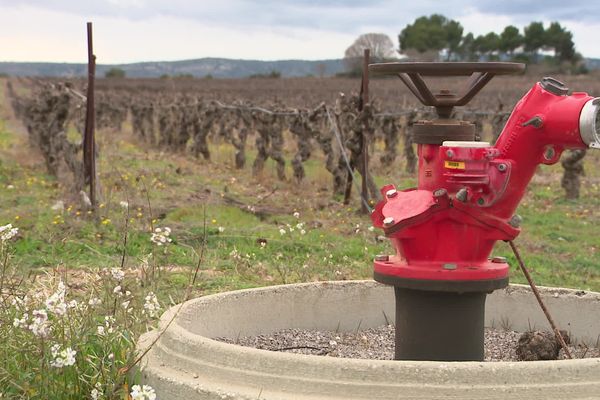 Le réseau d'irrigation et d'eau potable Aqua Domitia en Occitanie - Illustration