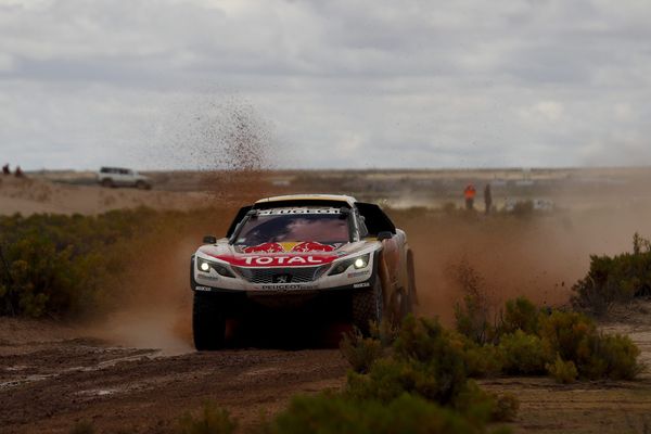 Stéphane Peterhansel sur Peugeot 3008 