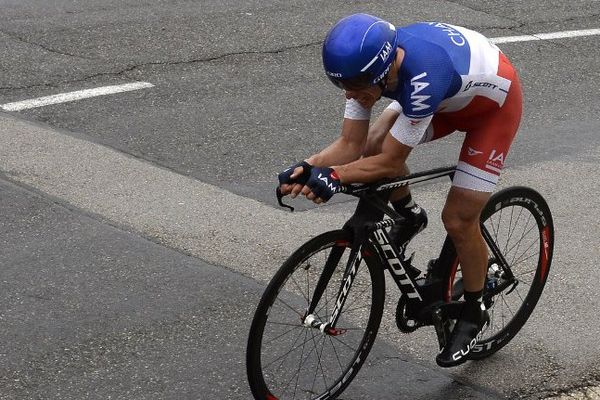 Sylvain Chavanel, favori pour le contre-la-montre aux championnats de France.