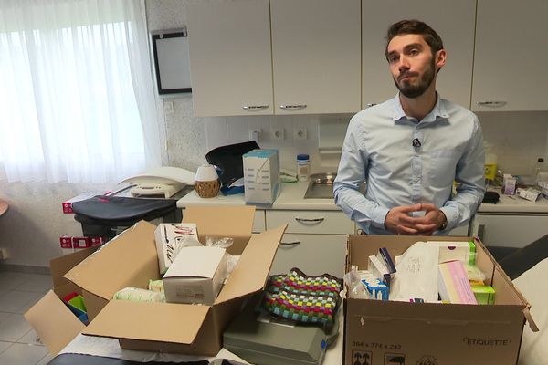 Pierre Gaillard, nouveau médecin généraliste d'Arinthod, dans le Jura.