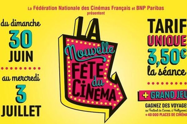 Affiche de promotion de la Fête du cinéma 2013.