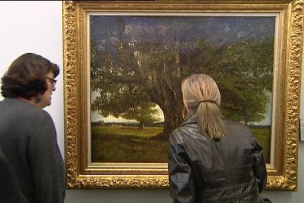 Le Chêne de Flagey au Musée Courbet d'Ornans
