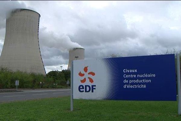 La centrale nucléaire de Civaux dans la Vienne.