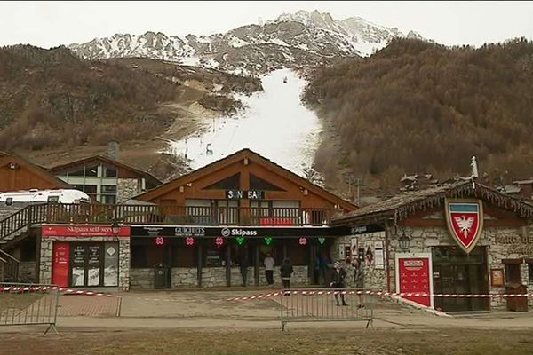 La station de Val d'Isère en Savoie