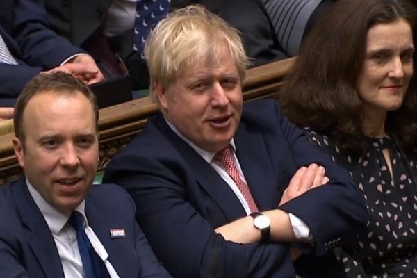 Le Premier ministre Boris Johnson à la Chambre des Communes ce jeudi.