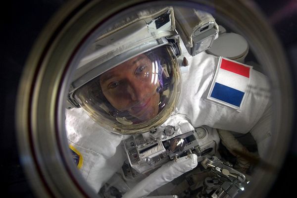 Thomas Pesquet, l'astronaute français, participe au congrès mondial.