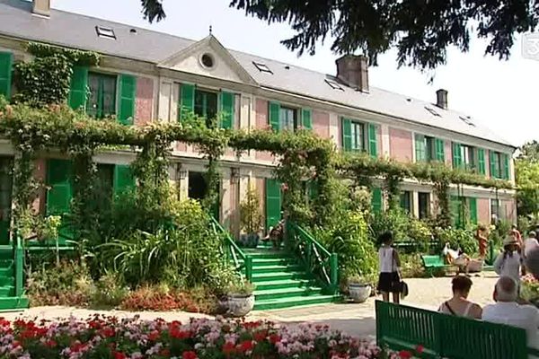 La maison de Claude Monet à Giverny (Eure)