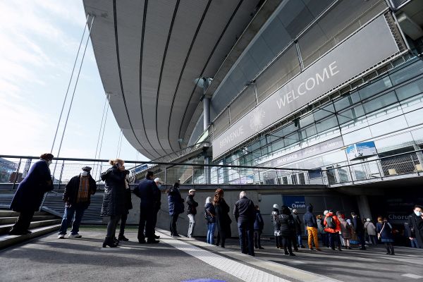 Le vaccinodrome du Stade de France a ouvert ce matin.