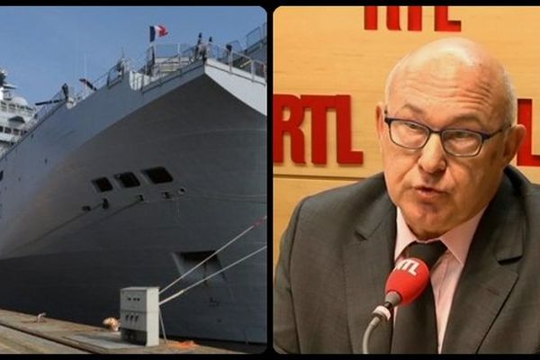 Selon le ministre des Finances Michel Sapin, les conditions de la remise du navire ne sont pas réunies.