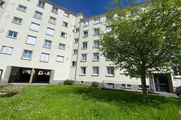 L'immeuble situé au 140, boulevard Clémenceau à Rennes où un homme a été blessé par balles ce 30 avril 2024