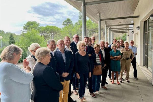 Les membres du nouveau RPR, dans l'Aude.