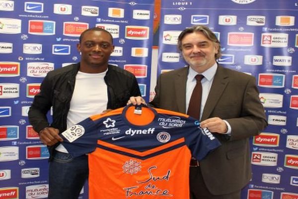 Montpellier - Jérôme Roussillon signe au MHSC pour 4 ans - 20 janvier 2015.