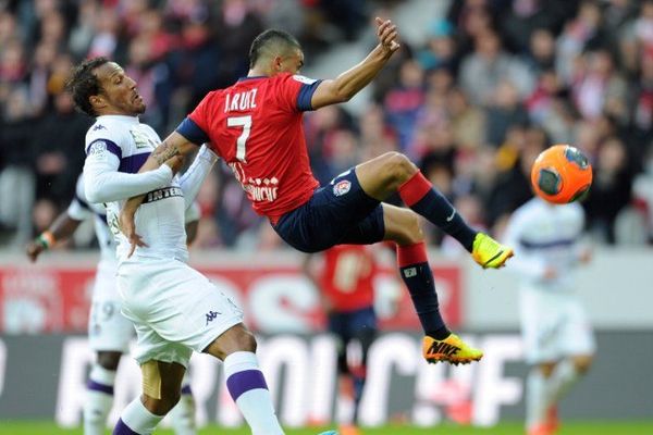 Ruiz lors du match LOSC-Toulouse.