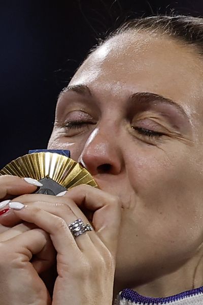 Manon Apithy-Brunet savoure sa médaille d'or