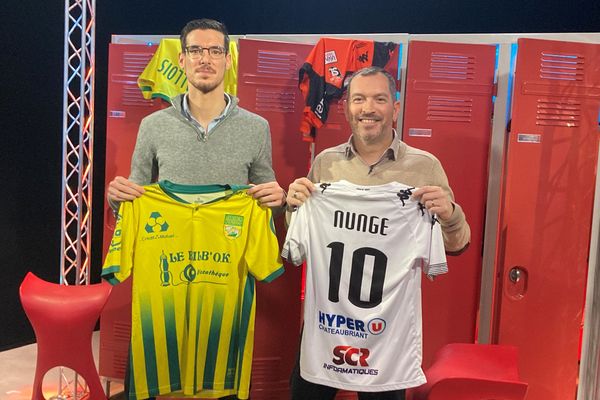 Pierre Nunge, meneur de jeu des Voltigeurs de Châteaubriant, invité d'Anthony Brulez et d'#USBFOOT