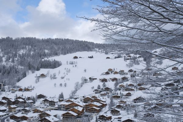 La Clusaz, en Haute-Savoie, en décembre 2020.