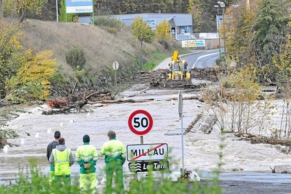 Le Tarn et l'Aveyron sont régulièrement touchés par les épisodes de pluies cévenoles, comme ici en novembre 2011. 