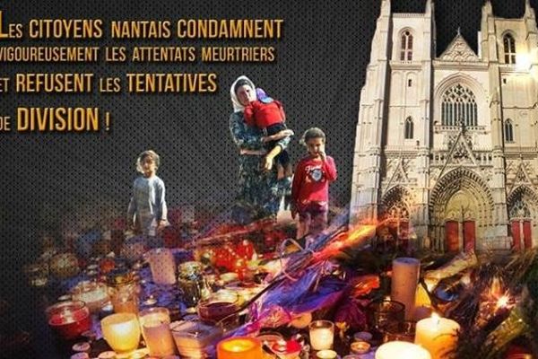  Un rassemblement citoyen est organisé ce jeudi 28 juillet 2016 sur le parvis de la cathédrale de Nantes