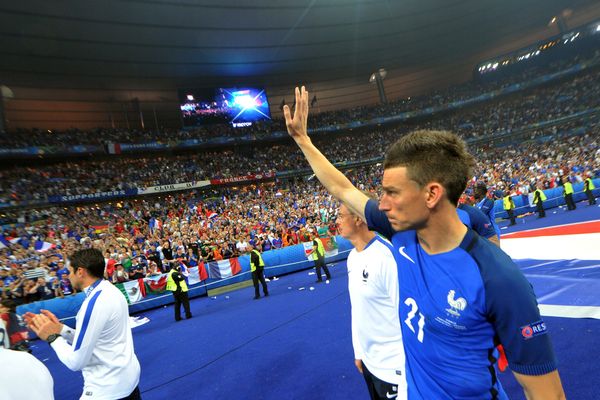 Laurent Koscielny en Bleu, une image que l'on ne verra plus.