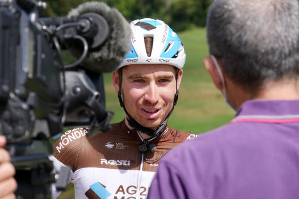 Le Haut-Savoyard Aurélien Paret-Peintre est une des révélations de l'année dans l'équipe savoyarde AG2R La Mondiale 