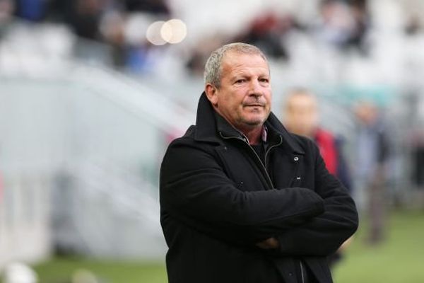 Rolland Courbis, entraîneur du MHSC