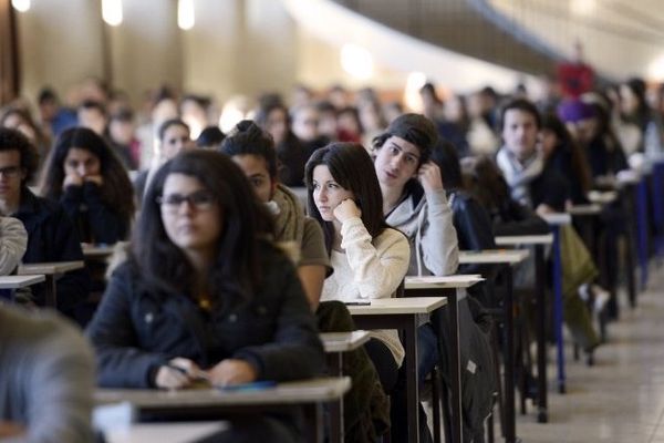 Des étudiants de médecine à l'Université de la Timone de Marseille