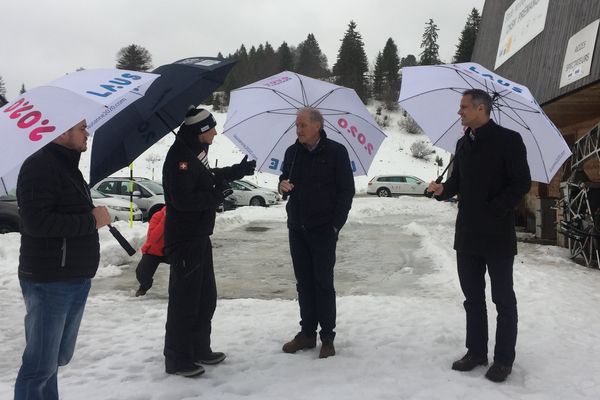 Visite du CIO aux Tuffes