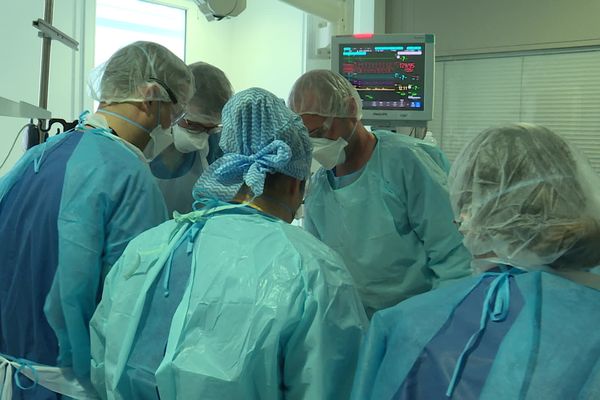 A l'hôpital Nord, la situation sanitaire inquiète, l’admission de patients est très importante et augmente de jours en jours.