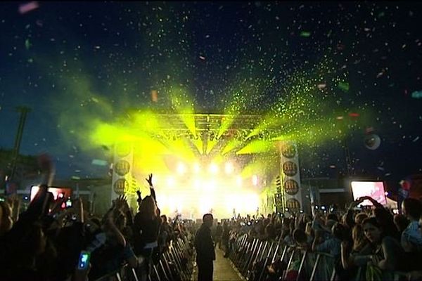 Ambiance au cœur du concert géant de Rennes