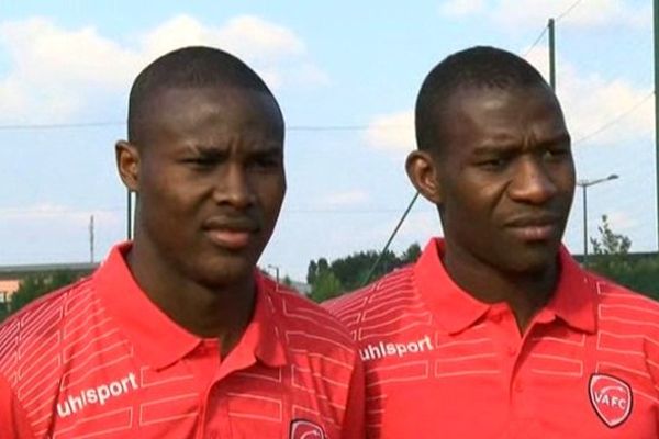 Deux des nouvelles recrues du VAFC : Jérôme Guihoata et Adama Coulibaly